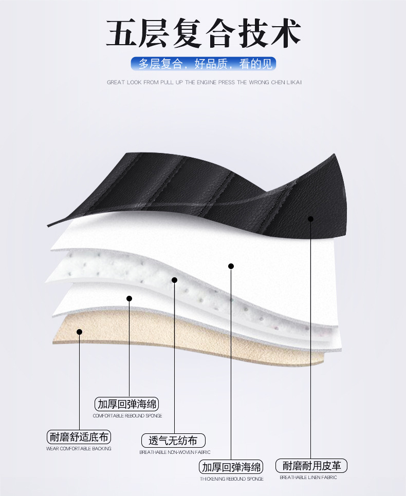 Cross-border foreign trade wholesale car seat cushion full package four seasons universal seat cover main and auxiliary driver single seat leather seat cover