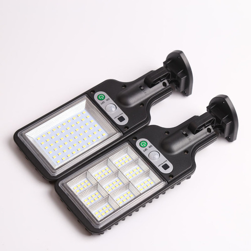 Cross-border new outdoor LED solar wall lamp with human sensor courtyard lamp, household wall lighting remote control street lamp