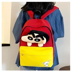 ランドセルクロスボーダー夏新作クレヨンしんちゃん漫画かわいいファッションキャンバスカジュアルリュックサック学生カバン