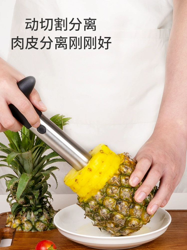 Stainless steel pineapple slicer pineapple corer pineapple corer fruit separator peeler pineapple tool