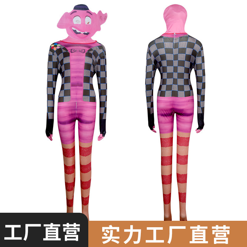 Inside Out Cos Costume Cosplay Costume Anxiety Burnt Popsicle Mourning Halloween Costume Dress