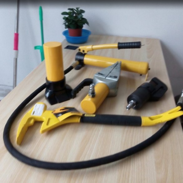 conjunto de herramientas de ruptura de puerta antirrobo de rescate contra incendios expansión de barras de refuerzo disyuntor rápido