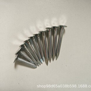 Hardware Felt Nails, Quality Fiberglass Tire Asphalt Tiles, Special Roof Galvanized Wood Board Corrugated Nails, Manufacturer Wholesale