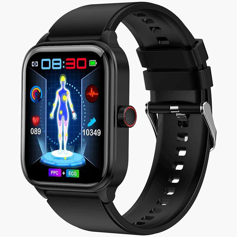 Новые ET540 умные часы 1.9 Bluetooth звонок ECG ЭКГ кардио восприятие крови гликемический сон NFC браслет