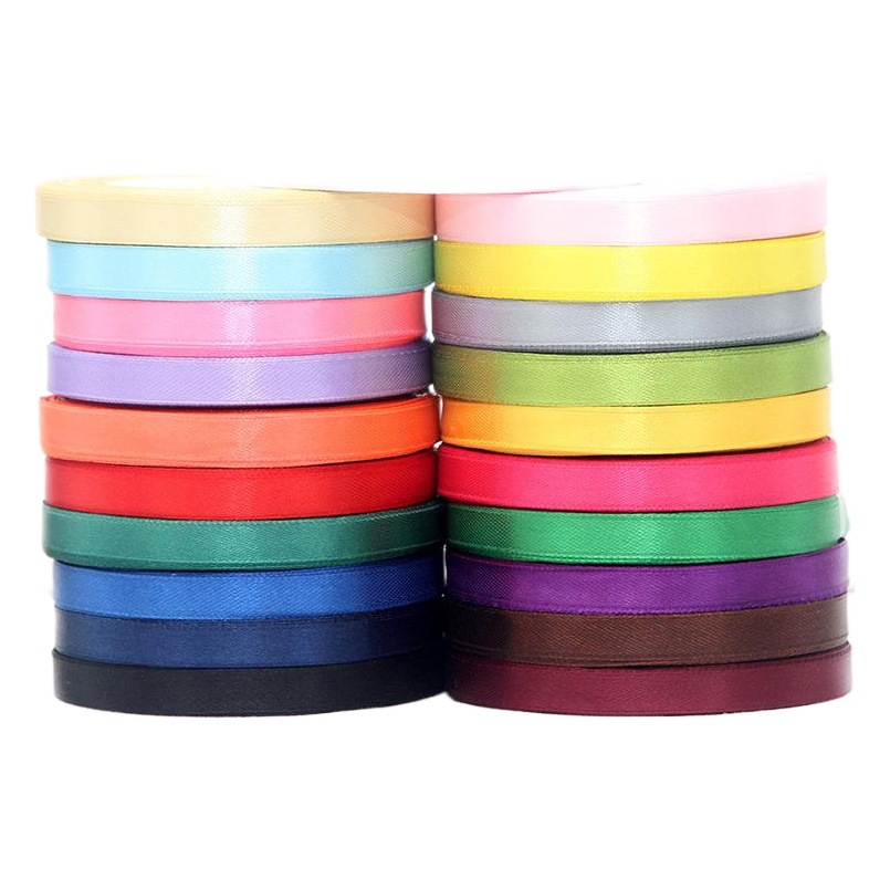 Fábrica al por mayor 1 a 5cm flores regalo cinta de poliéster pastel caja de regalo cinta de embalaje cinta de bricolaje hecho a mano