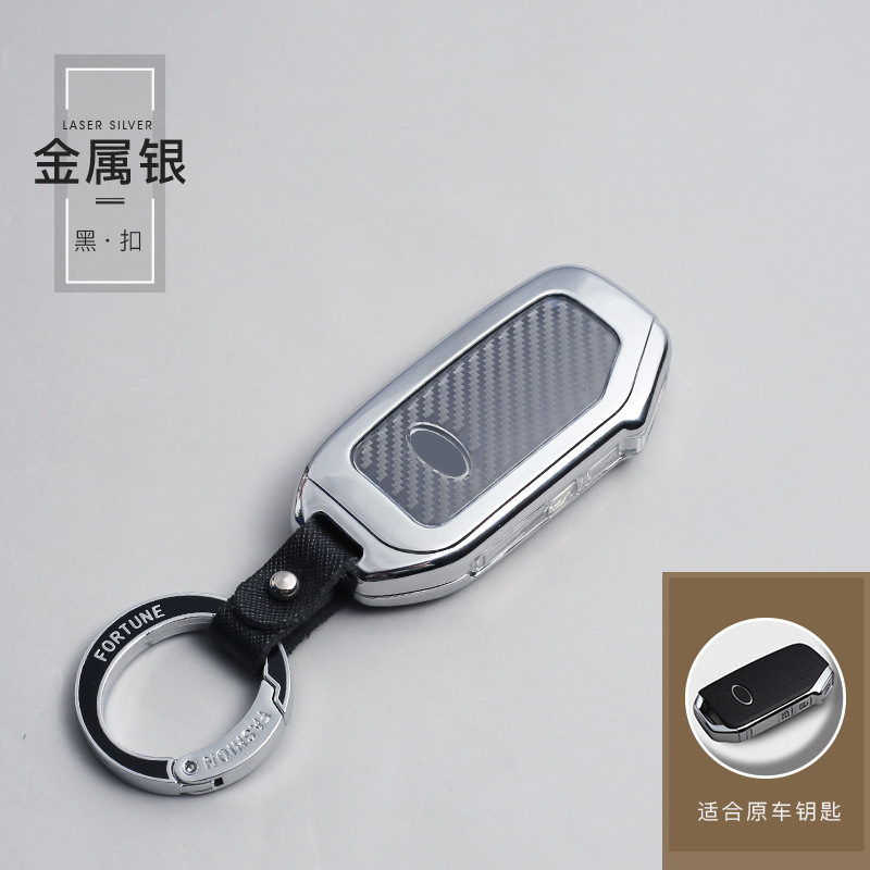 Silver-black buckle