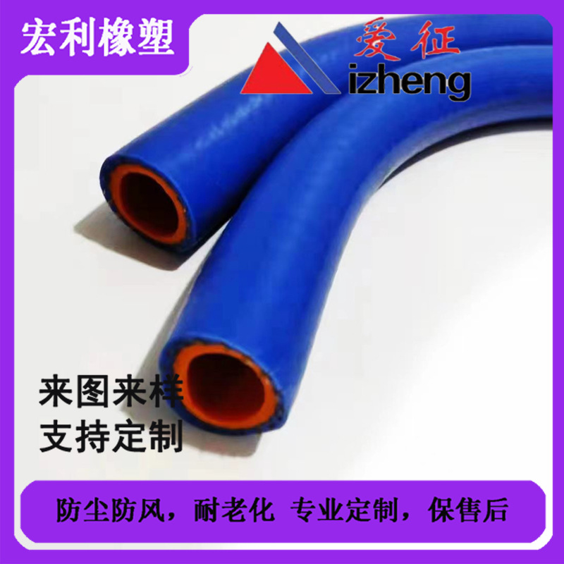 硅胶编织透明圆管密封条 橡胶透明导电胶条 橡胶圆形密封条