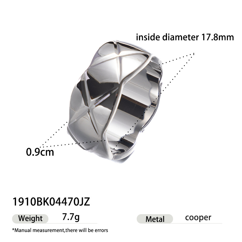 Anillo de oro de acero inoxidable de alta calidad, anillo de acero de titanio no se desvanece, joyas de mujer