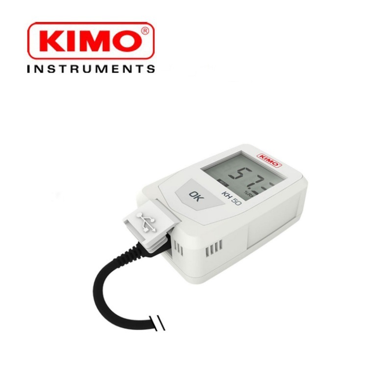 ����KIMO��ïKT50�����͵���ʽ�¶ȼ�¼�� �����¶ȼ�