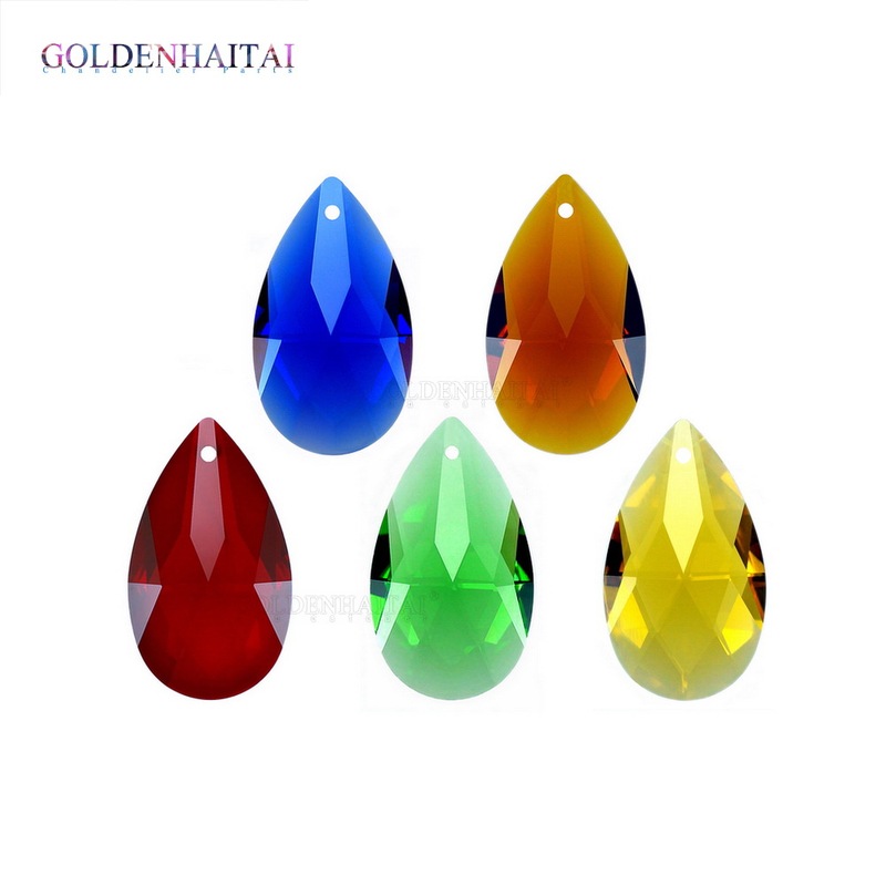 Crystal Mesh-Shaped Pendant 38mm Colorful Crystal Pendant Angel Teardrop Ornament Candle Light Hanging Decoration 7160 Crystal Mesh-Shaped Pendant 38mm Colorful Crystal Pendant Angel Teardrop Ornament Candle Light Hanging Decoration 7160
