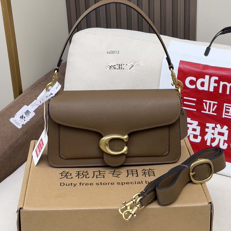 2025新款女包头层牛皮酒神包TABBY真皮小方包单肩斜挎包|undefined