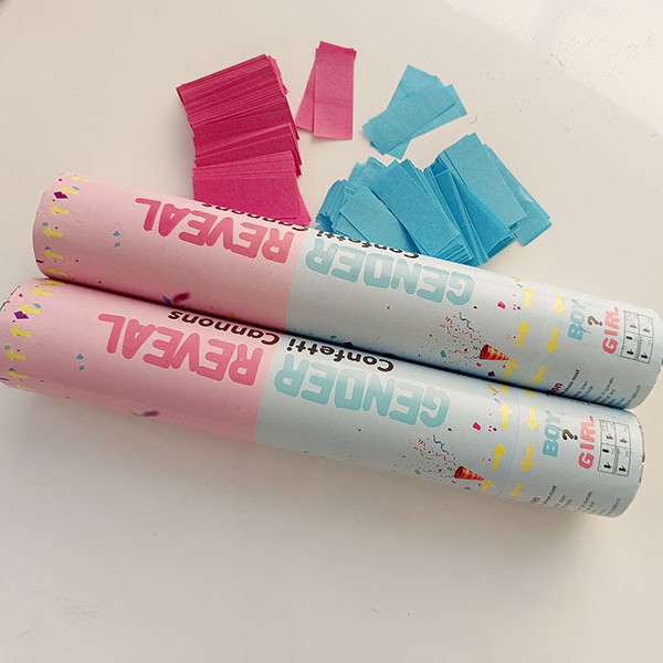 30CM 긴 스트립 - 블루 핑크