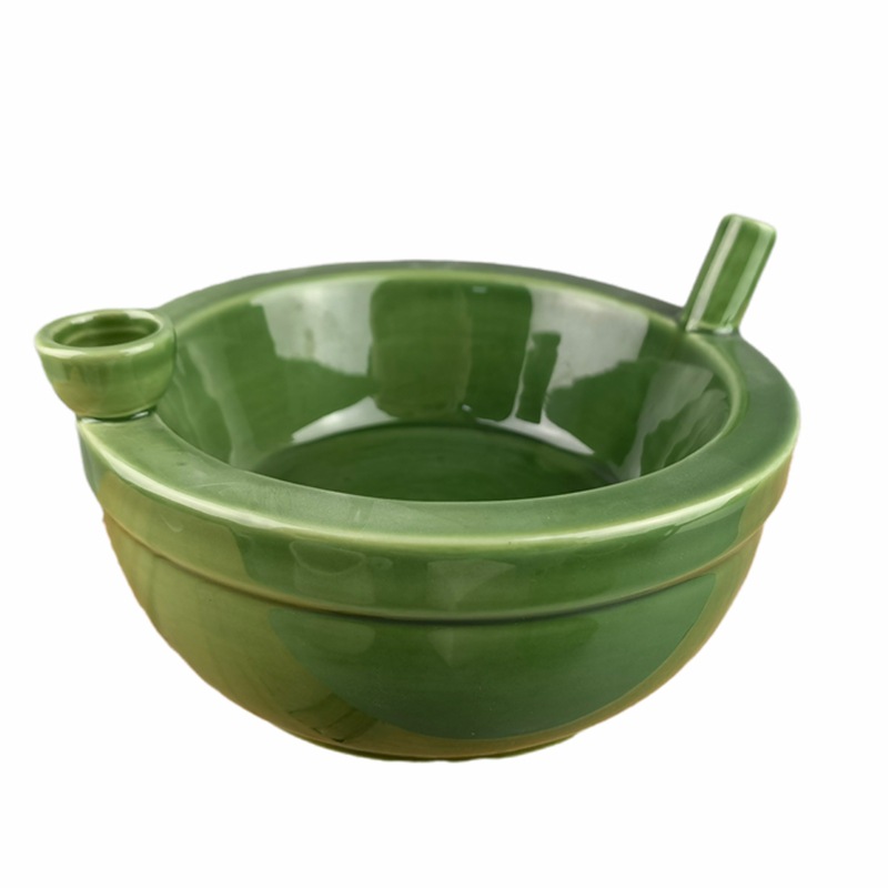 Tazón de cachimba de cerámica árabe transfronteriza Tazón de pipa doble Accesorios de cachimba Tazón de porcelana Tazón de pipa Taza de fumar