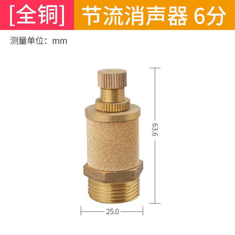 銅ロングマフラースロットルプラスチック鉄銅プラグ外部六角おねじ雌ねじステンレス鋼ジョイントサイレンサー|undefined