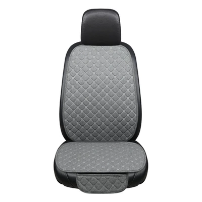 cushion four seasons universal non-slip leaflet, Four Seasons Pad - seat-backrest-indifferent-gray-linen