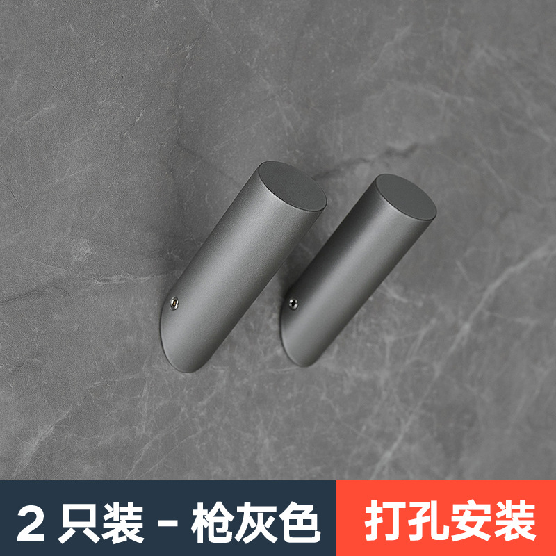 Gancho para ropa de acero inoxidable transfronterizo baño 304 gancho para ropa de acero inoxidable gancho para ropa de hardware detrás de la puerta