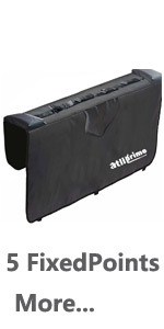 Pickup truck tail pad anti-wear pad protective pad bicycle fixed pad single seat car tail PVC soft pad tail plate cover
