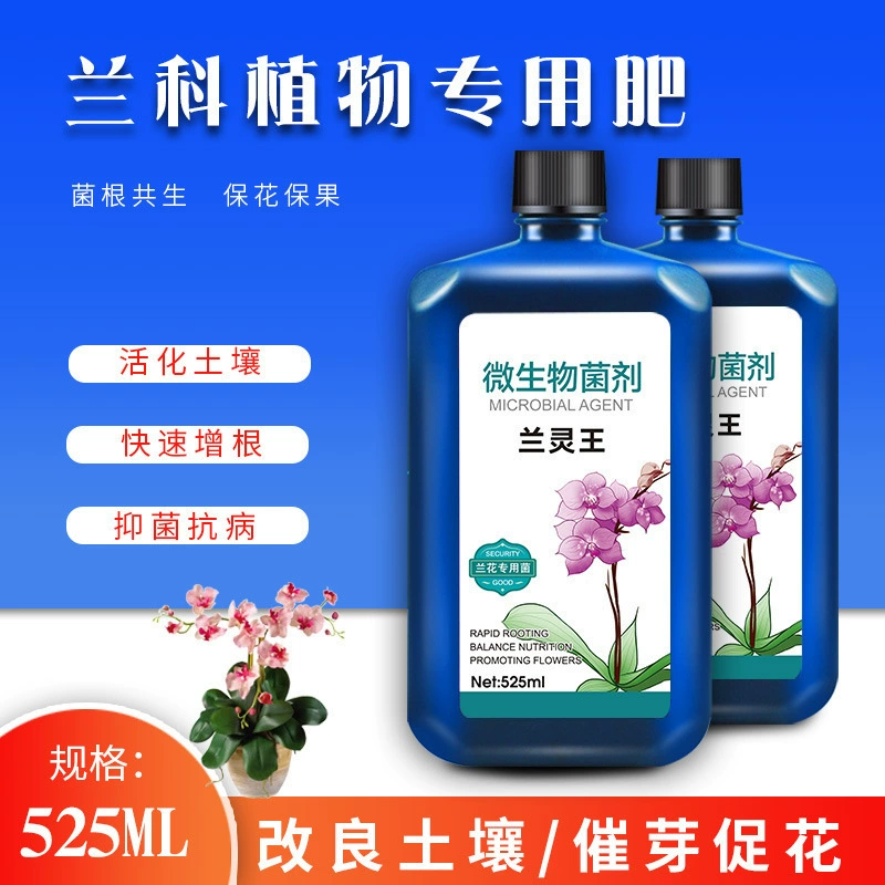 Orchid King Orchid Activator Orchid Fertilizer Микробное удобрение способствует цветению и укоренению EM Bacteria Nutrient Solution Clivia