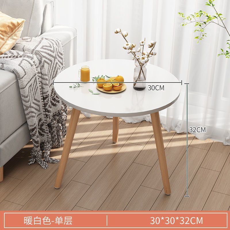 Mesa de té pequeña sala de estar doméstica simple mesa pequeña sofá de lujo simple mesa de té moderna mesa cuadrada al por mayor