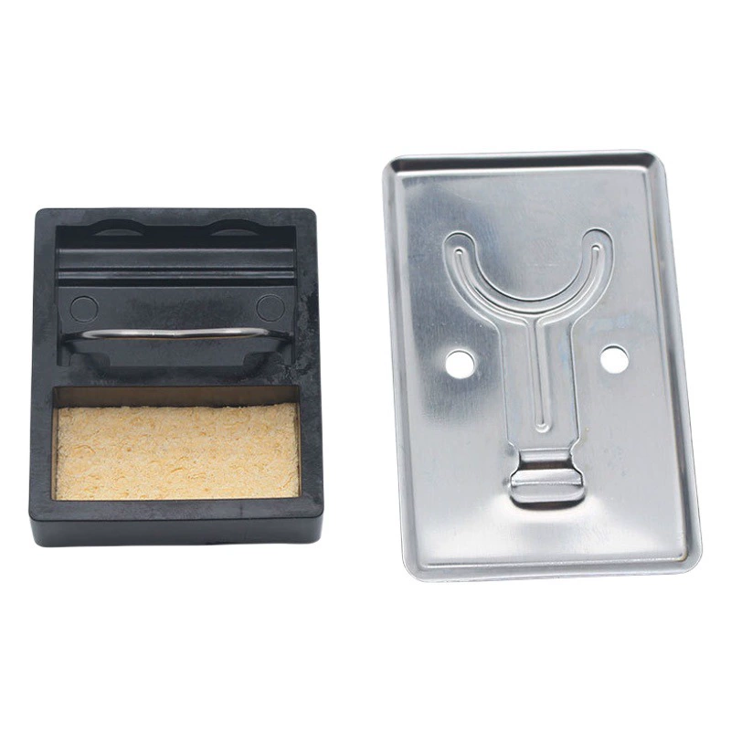 Простая подставка для паяльника из бакелитовой нержавеющей стали, высокотемпературная термостойкая подставка для паяльника, мини подставка для паяльника, электрическая подставка для паяльника