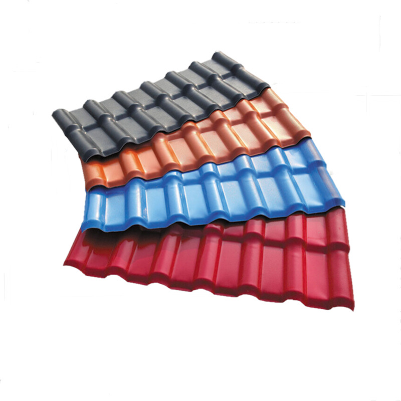 ASA合成树脂瓦屋顶仿古墙头瓦中式别墅瓦屋檐装饰一体瓦厂家批发