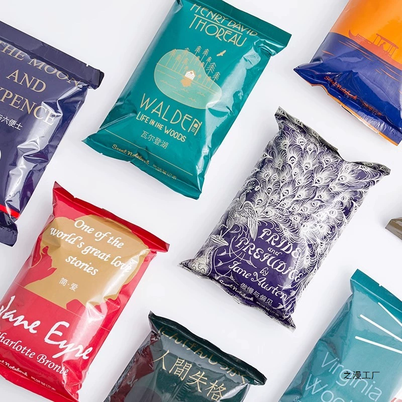 Креативный ароматный блокнот Federal Horse, полная упаковка чипсов, оригинальный дизайн, креативная карманная бумага для блокнота