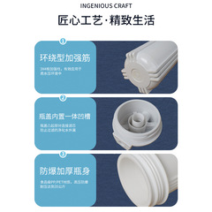 家用10寸前置透明濾瓶防爆淨水機過濾殼2/3/4分口PP棉過濾器外殼