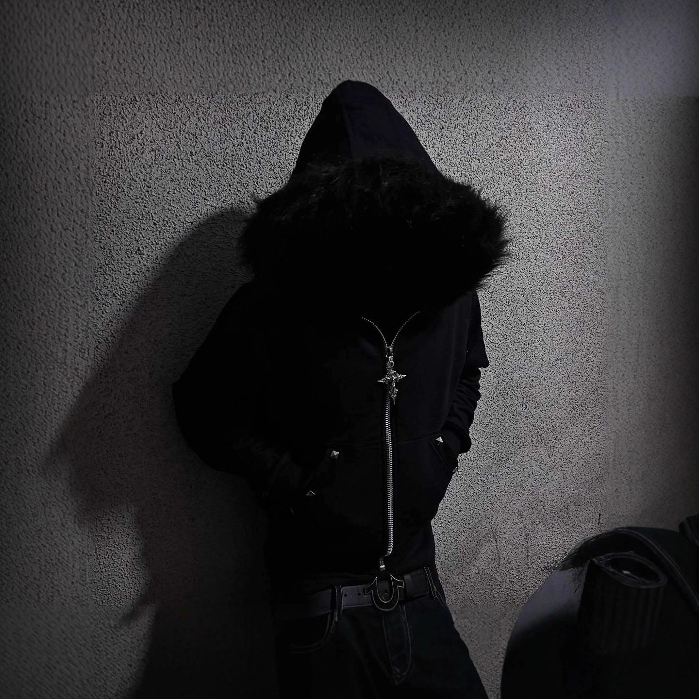 European and American Plush Collar Hot Diamond Cardigan Zipper Hoodie Hot Diamond Dark Style Y2K Trendyy Street Women's Sweatshirt Wholesale