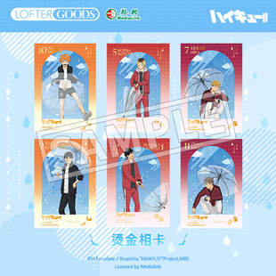 Genuine in stock LOFTER Volleyball Junior and Other Sunny Series Hot Stamping Photo Card Collection Card Day to Shadow Mountain