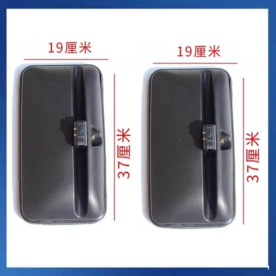 Assembly, Large field of view rear view auxiliary mirror - coal-king-series-2-pieces