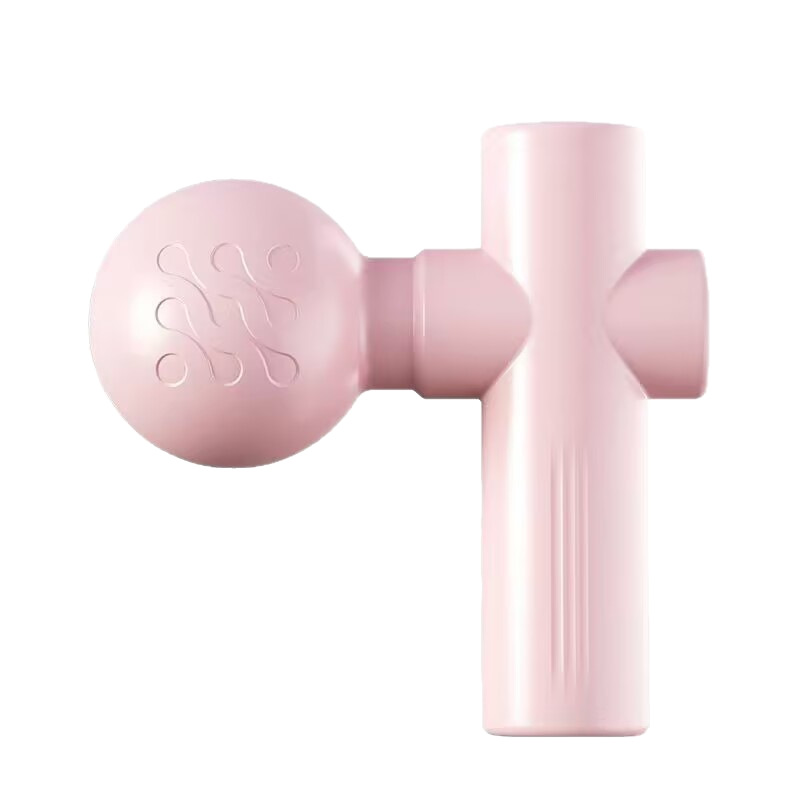 Masajeador portátil de dos cabezas para el hogar, masajeador silencioso, cintura, espalda, cuello, pistola de fascia, masaje de fatiga relajante