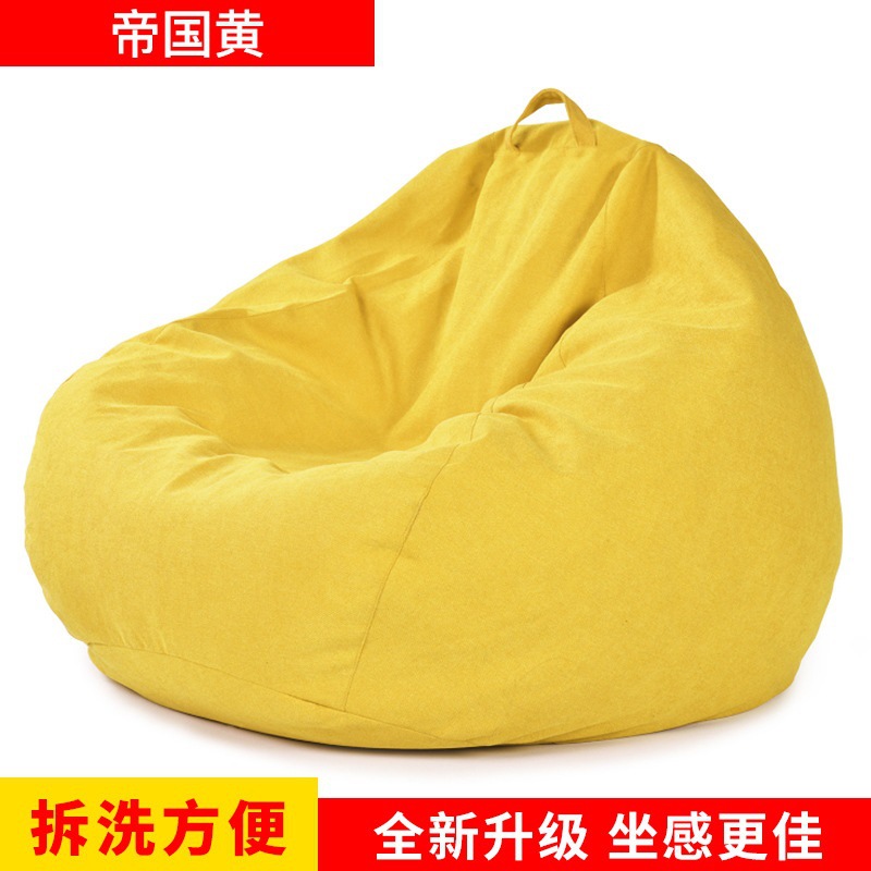 Venta directa de fábrica tela perezoso sofá bolsa de frijol cama silla simple sala de estar dormitorio tatami baño al por mayor tatami