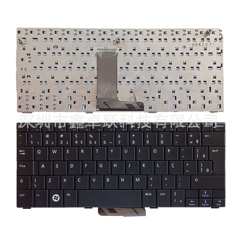 BR applicable to Dell Inspiron Mini 10 1012 1018 laptop keyboard BR applicable to Dell Inspiron Mini 10 1012 1018 laptop keyboard