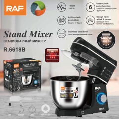RAF欧規クロスボーダー6l家庭用多機能料理人機ステンレス大出力と麺機泡立て器ミキサー