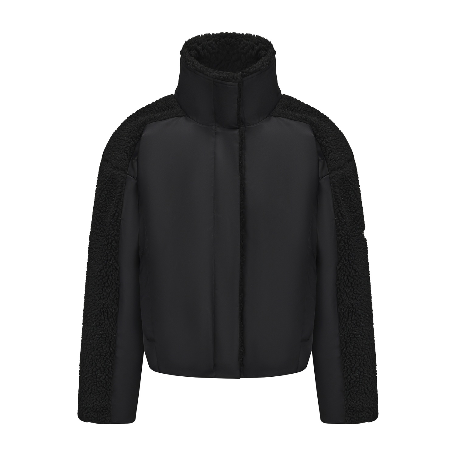 Chaqueta de Lana de Cordero para Mujer de Lana de Alpaca con Botones image 7