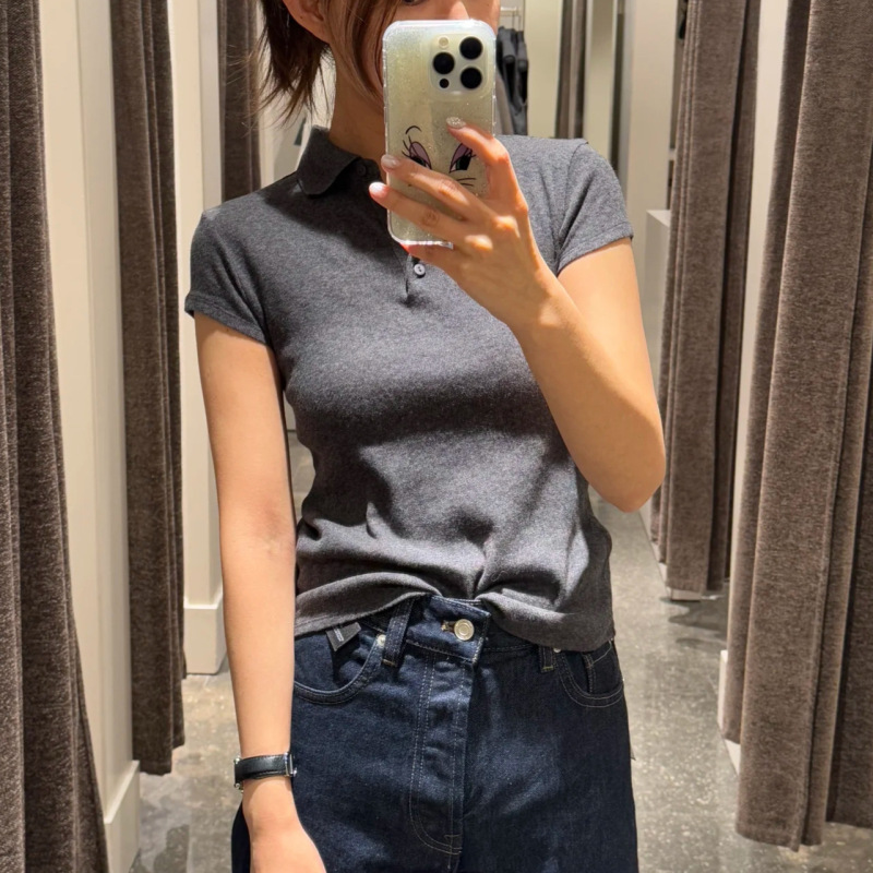 Md26 Early Spring New Style Preppy American Style Dark Red Slim-Fit Short-Sleeved Knitted Polo Shirt 06291505122 Md26 Early Spring New Style Preppy American Style Dark Red Slim-Fit Short-Sleeved Knitted Polo Shirt 06291505122