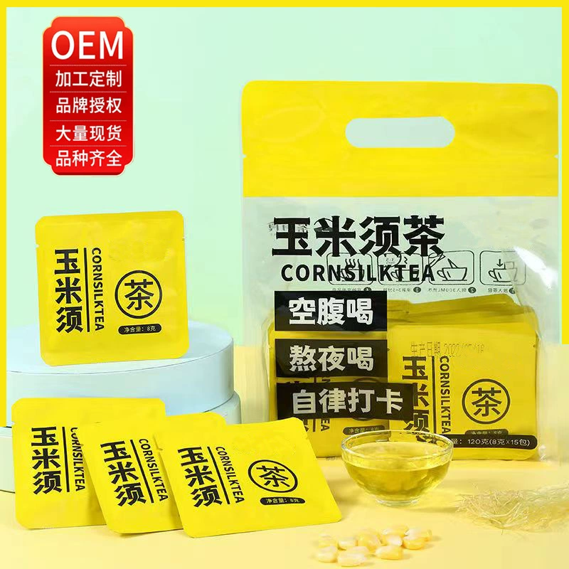 Чай с кукурузной бородой независимая упаковка кукурузная борода татарская гречка гардения кукурузные зародыши комбинация чая оптом цельная доставка