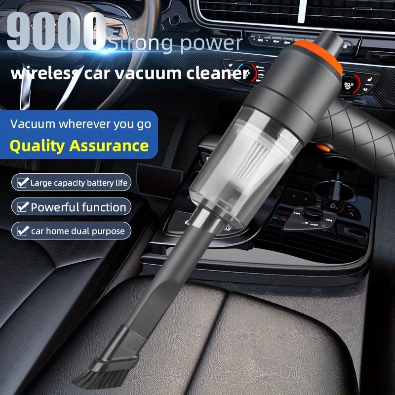 Groove car wireless vacuum cleaner charging household suction hand-held powerful small gap high-power dual-use style