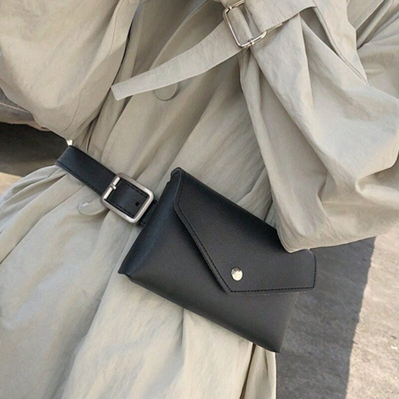 Fashionable Pin Buckle Women's Belt, Versatile for Dresses, Multifunctional Waist Bag Belt, Guangzhou Manufacturer Wholesale Women's Bags