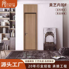 源头工厂个性家装室内木质门不易变形款式多样简约风隔音卧室木门