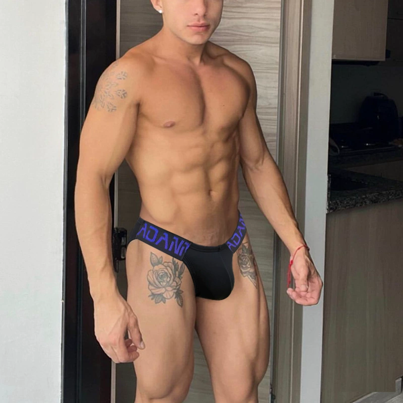 ADANNU модальный выпуклый мешок мужские трусы sexy low waist шорты шорты гей AD743