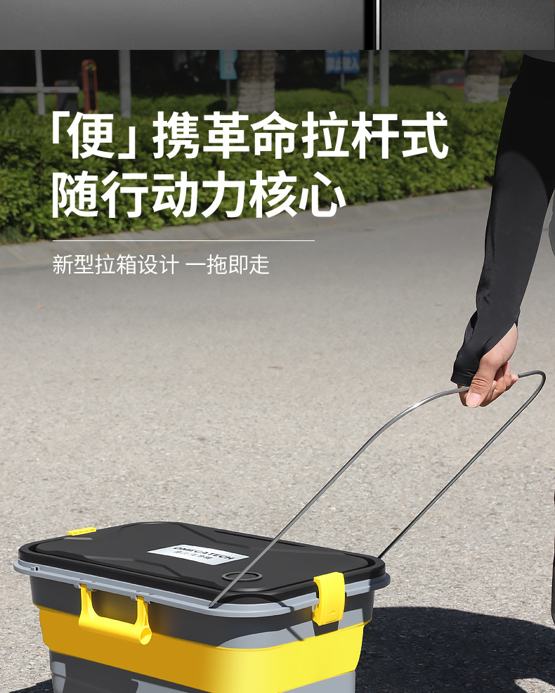 Wireless High-Pressure Car Wash Water Gun, Foldable Bucket, Portable Wireless Car Wash Spray Gun with Water Tank, Car Wash Gun for Cross-Border Use
