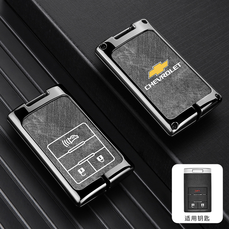 모델 D 3버튼 데님 패턴 [건쉘 그레이 가죽] 싱글 쉘