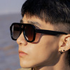 Trend brand sunglasses, fashionable glasses, 2022 collection, European style, internet celebrity