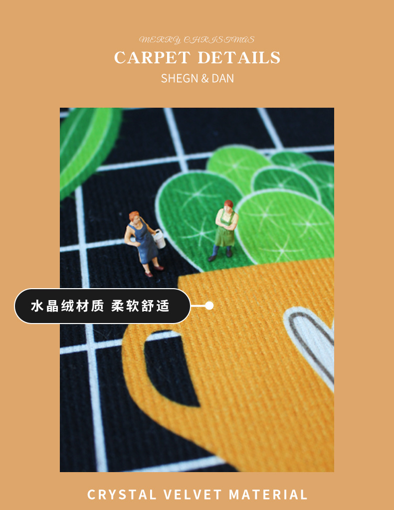 Cross-Border Entrance Door Mats Factory Wholesale Amazon Foyer Mats Welcome Series Stain-Resistant Mats Amazon
