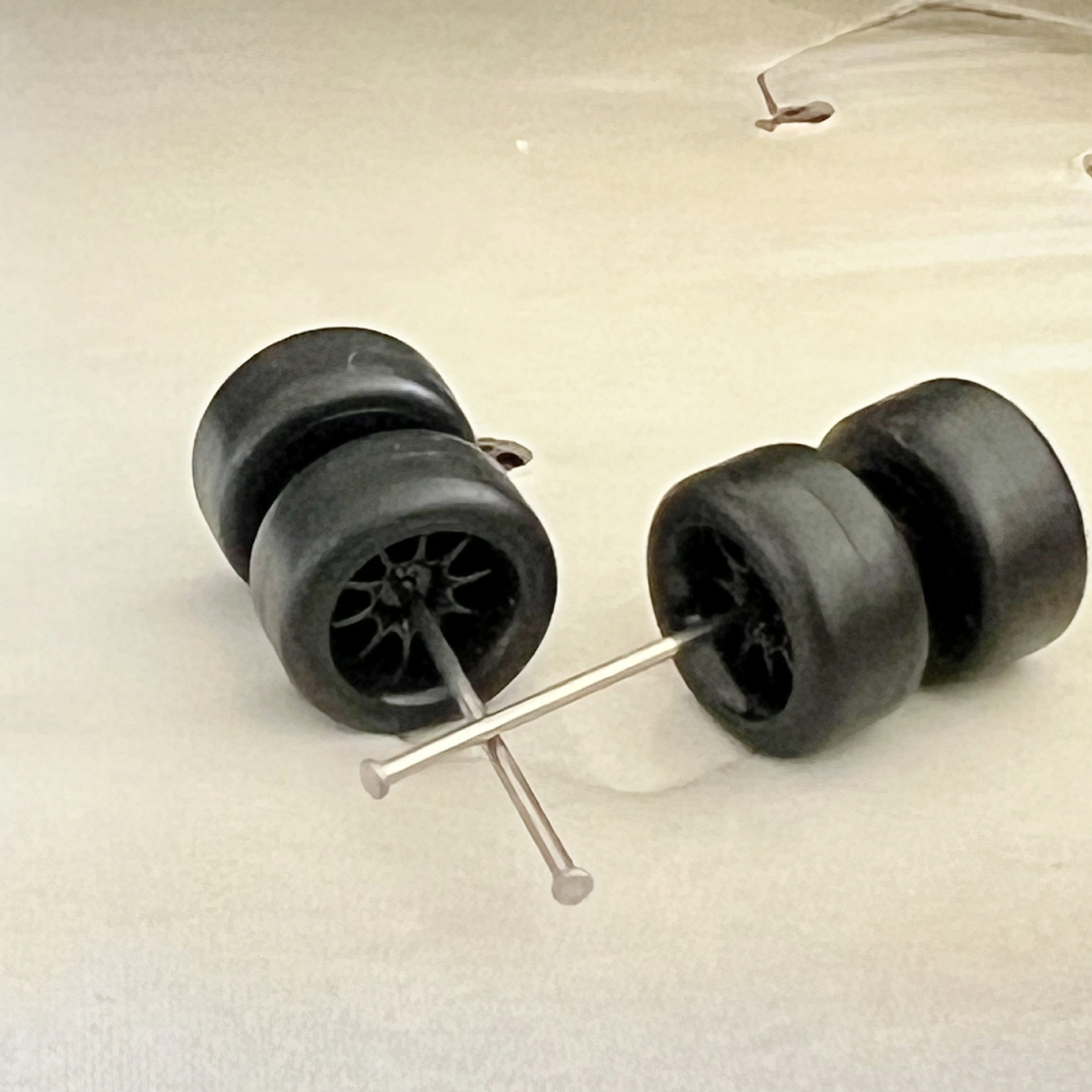 Hot Wheels Matchbox Domica 1/64 de nivel de entrada de aleación de coche modelo de modificación de la rueda de goma del neumático de goma cubo de la rueda