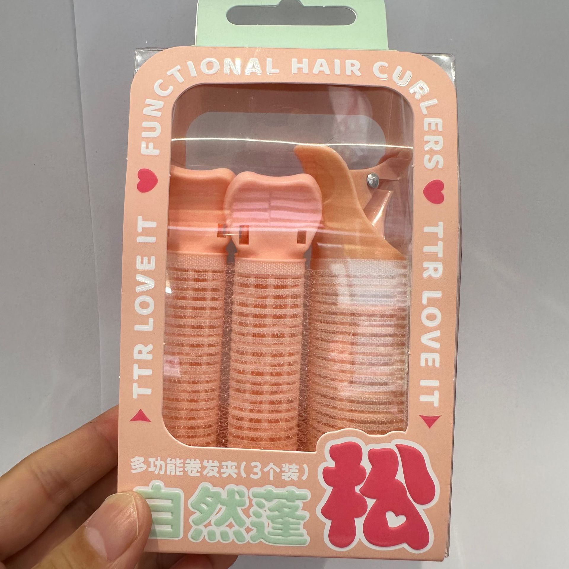 TTR 3초 심장박동 다기능 컬링 아이언(3개입)