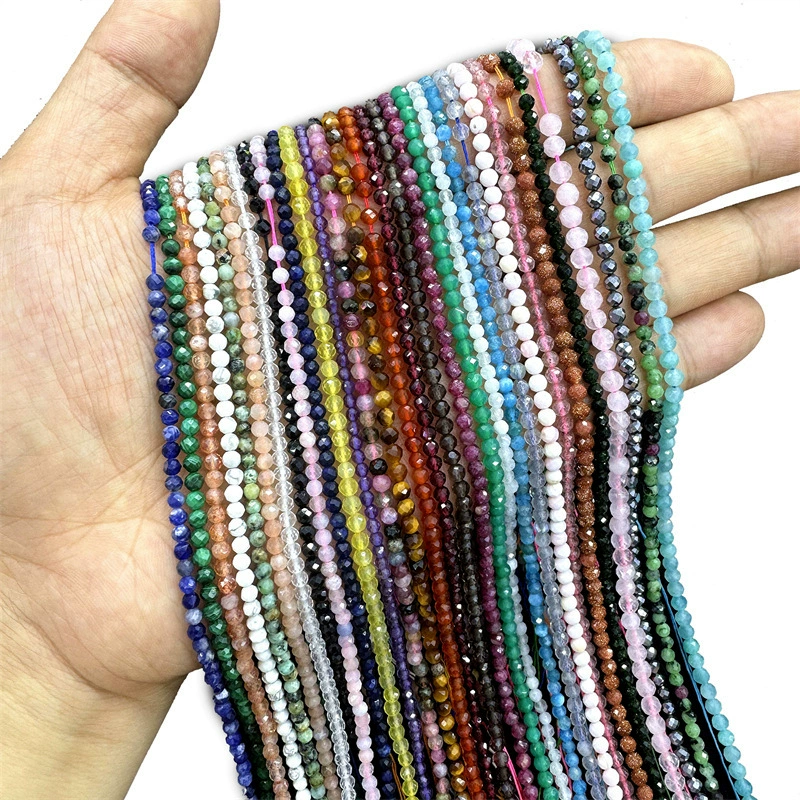 Organic turquoise white crystal, agate round beads, wholesale
