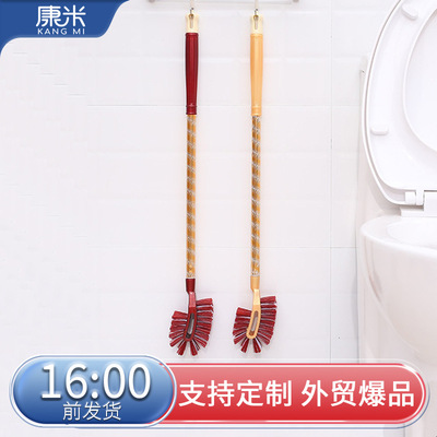 Toilet brush toilet brush household Dead space Pit Dead space Northern Europe originality Long handle Aluminum clean Supplies