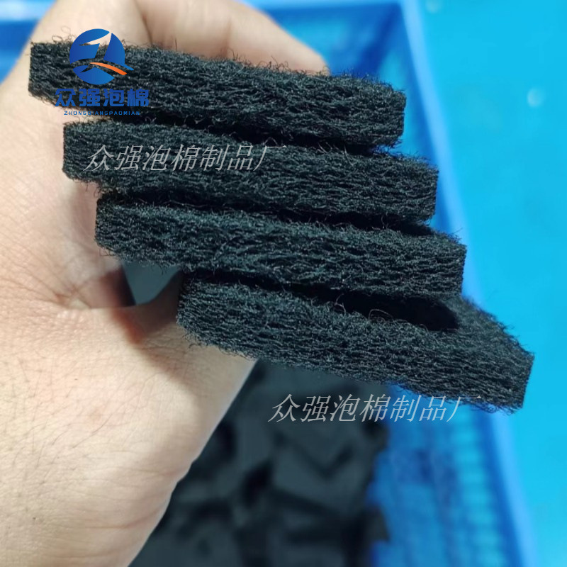 气味过滤棉活性炭纤维过滤器厂家批发黑色加厚预过滤猫箱异味吸收